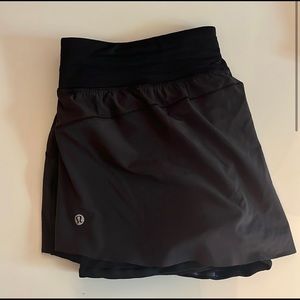 Black Lululemon skirt